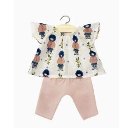 Ensemble Mazarine Jade et Legging Jersey Minikane