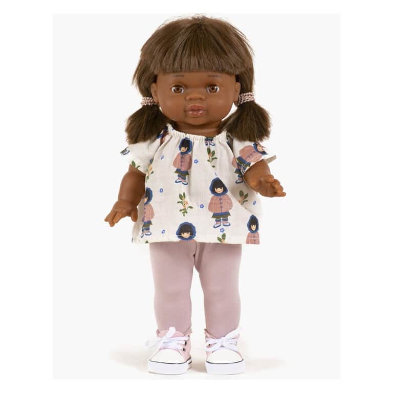 Ensemble Mazarine Jade et Legging Jersey Minikane