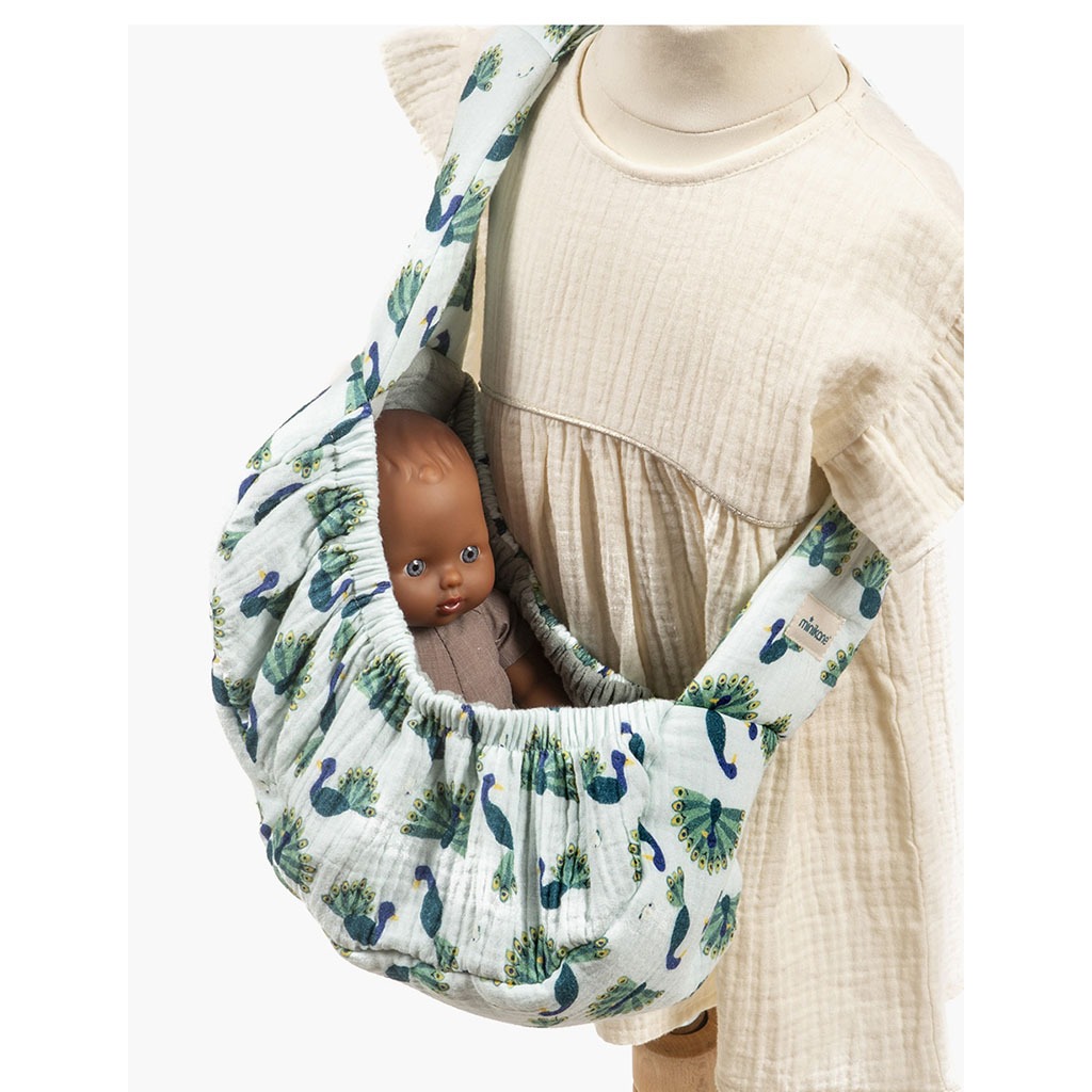 MINIKANE ⋒ porte poupée hamac pour babies - Marguerite Réglisse