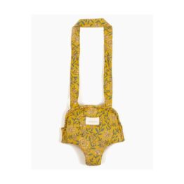 Porte poupée fleurs en liane minikane