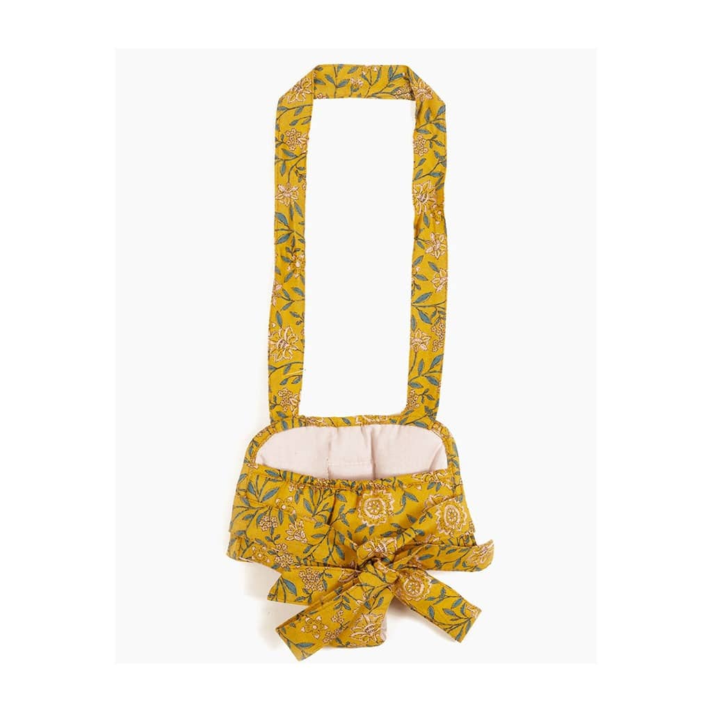 Porte poupée fleurs en liane minikane