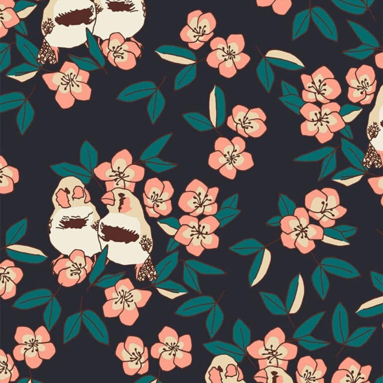 Motif mandarins minikane