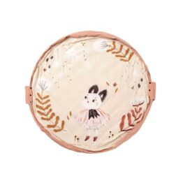 un tapis de jeux moulin roty, Play&Go, vue de face sur fond blanc