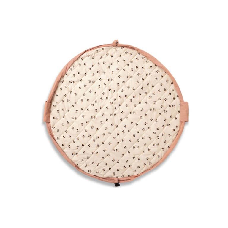 un tapis de jeux moulin roty, Play&Go, vue de derrière sur fond blanc