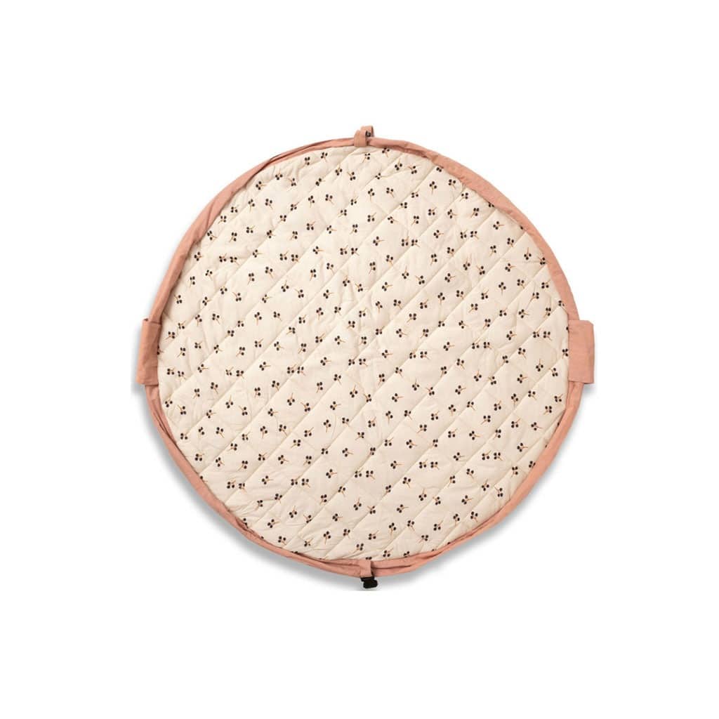 un tapis de jeux moulin roty, Play&Go, vue de derrière sur fond blanc