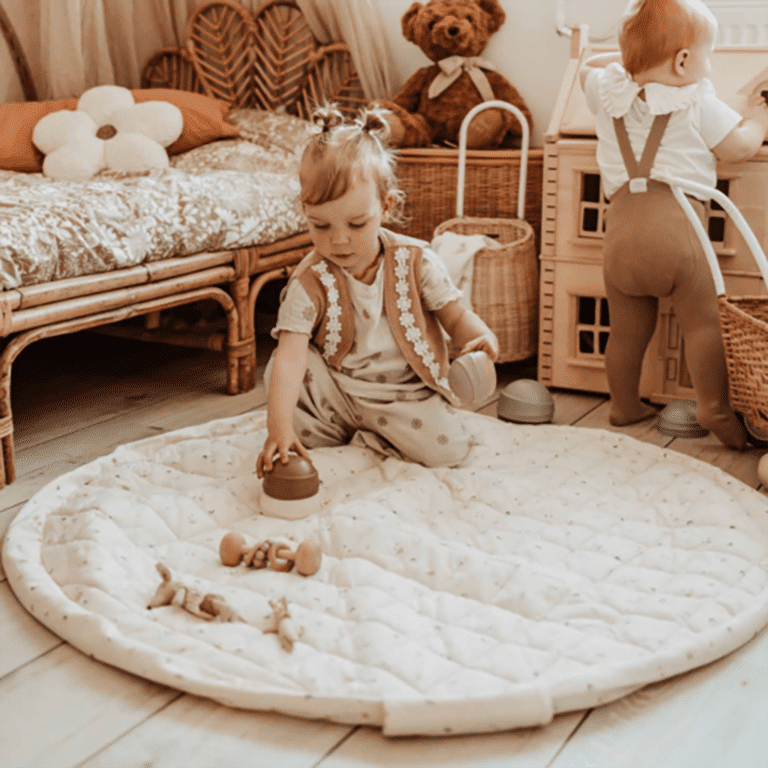 un tapis d'éveil moon Play and Go, ambiance