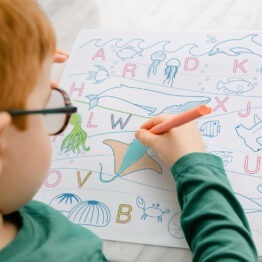 Learn and play alphabet océan super petit