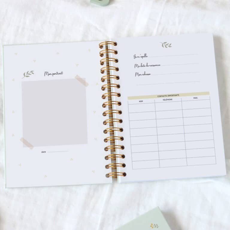 Carnet de suivi de bébé zü