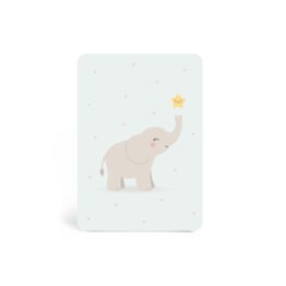 carte postale éléphant zü