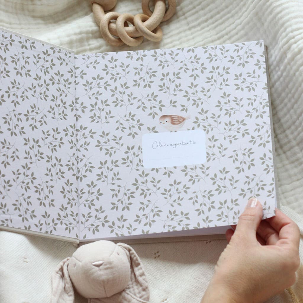 Livre souvenirs de bébé, première année zü