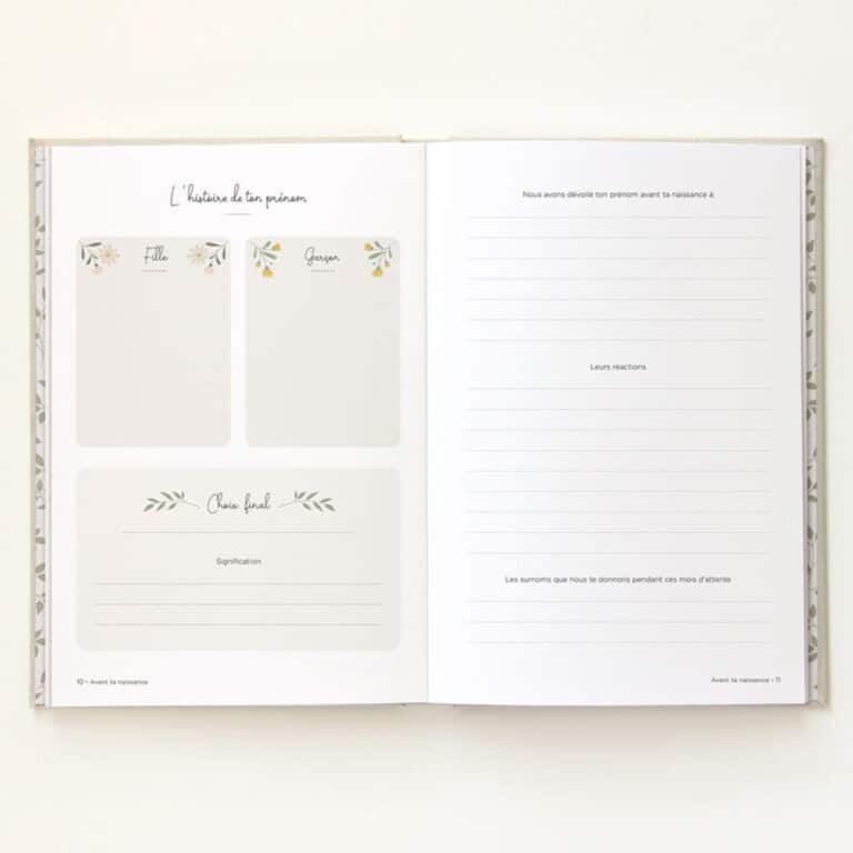 Livre ton histoires, tes 10 premières années zü