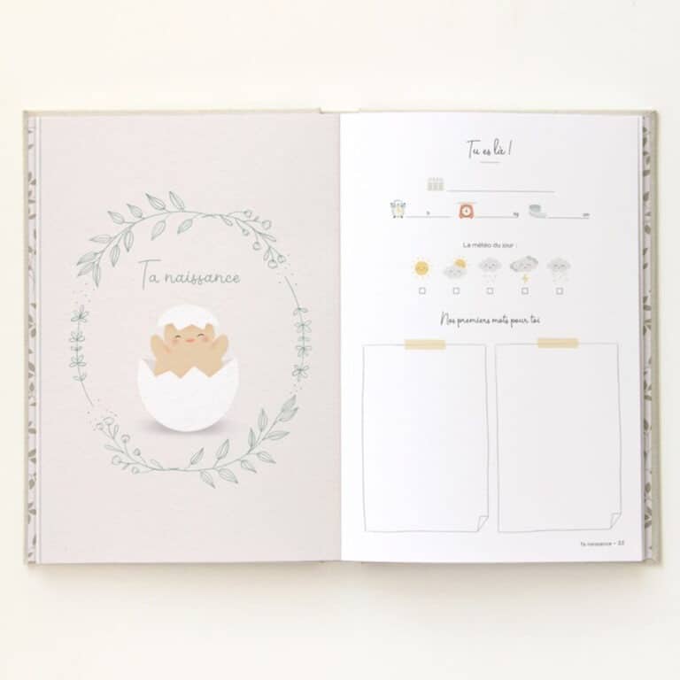 Livre ton histoires, tes 10 premières années zü