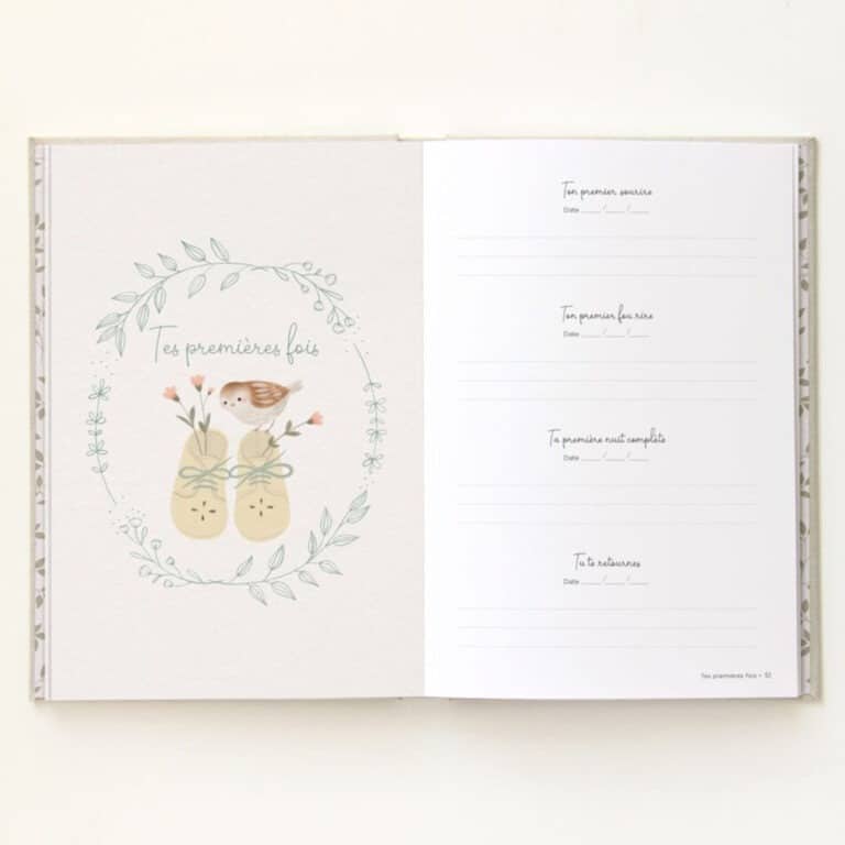 Livre ton histoires, tes 10 premières années zü