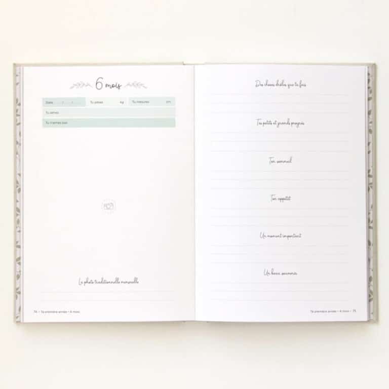 Livre ton histoires, tes 10 premières années zü