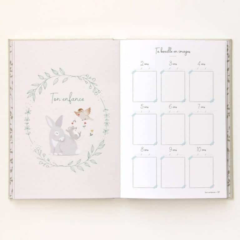 Livre ton histoires, tes 10 premières années zü
