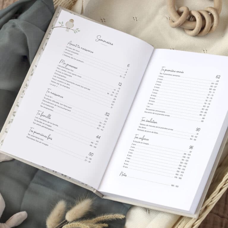 Livre ton histoires, tes 10 premières années zü