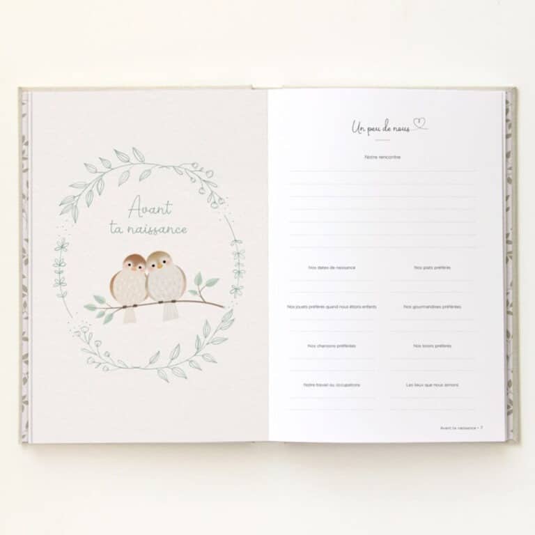 Livre ton histoires, tes 10 premières années zü