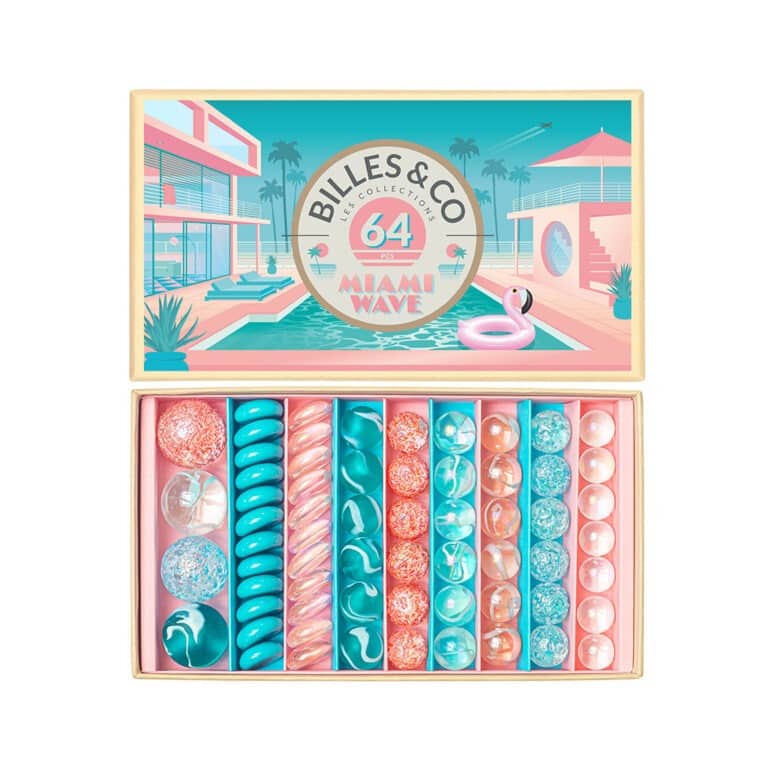 grand coffret miami wave boite ouvert