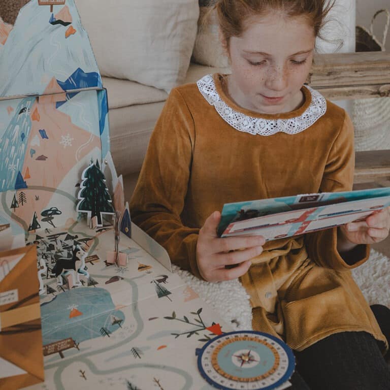 calendrier de l'aventure haute montagne ambiance fille