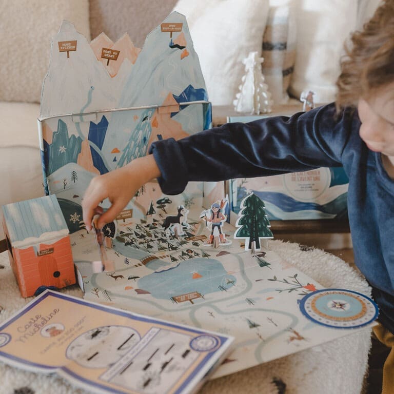 calendrier de l'aventure haute montagne ambiance enfant