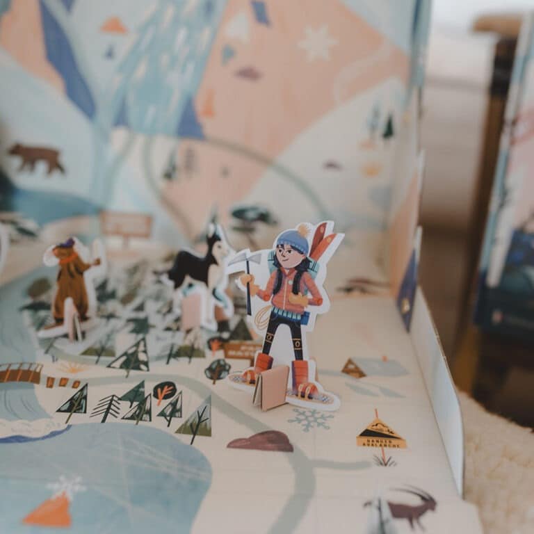 calendrier de l'aventure haute montagne ambiance détail