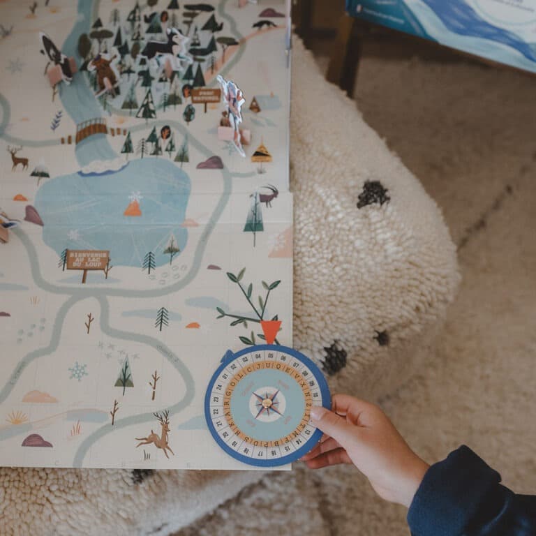 calendrier de l'aventure haute montagne ambiance détail