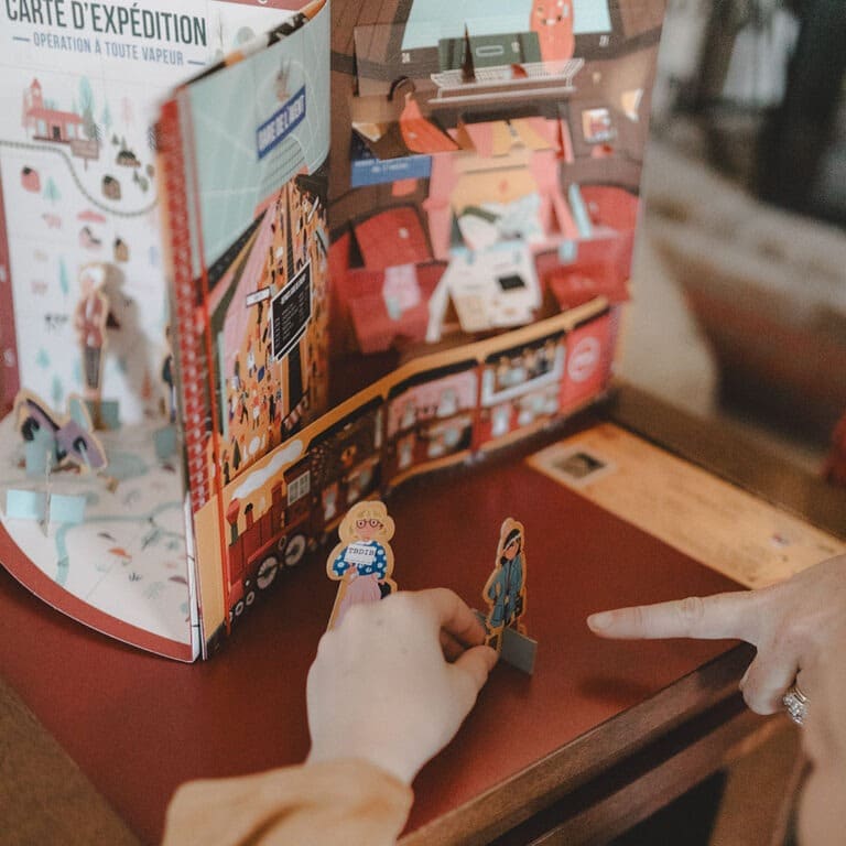 calendrier de l'avent train ambiance