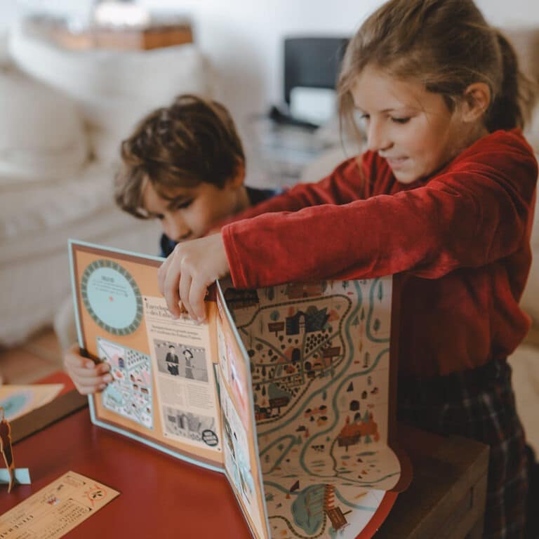 calendrier de l'avent train ambiance enfants