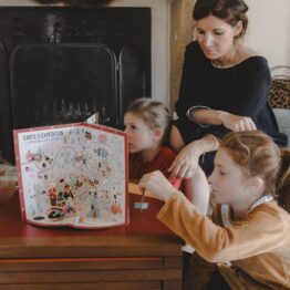 calendrier de l'avent train ambiance famille