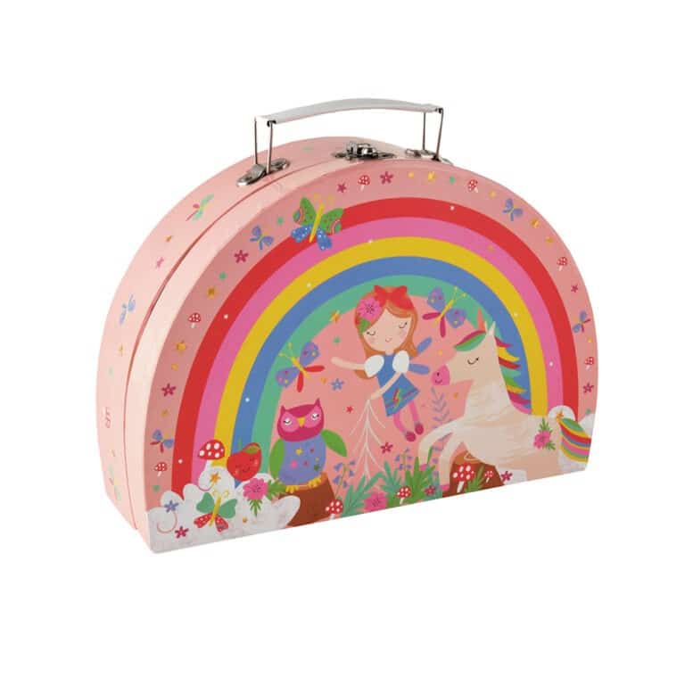 valisette dinette en métal fée floss&rock détail boîte