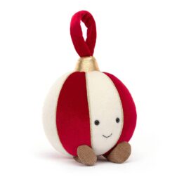 doudou boule de noël vue face