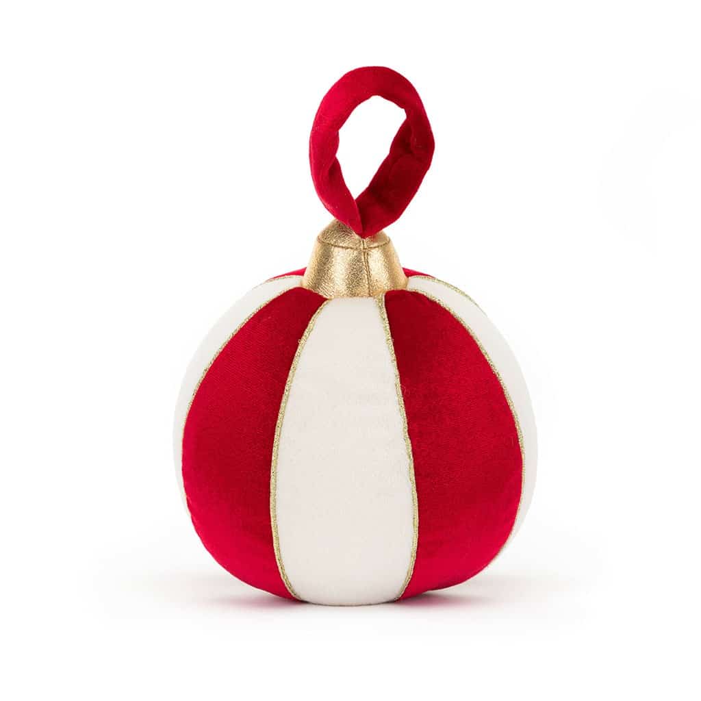 doudou boule de noël vue dos