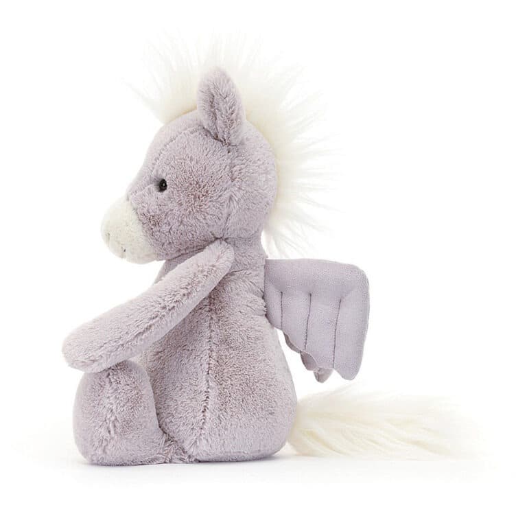 pégase jellycat vue de profil