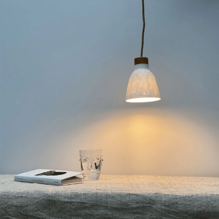 une baladeuse rosinette petits points, ambiance