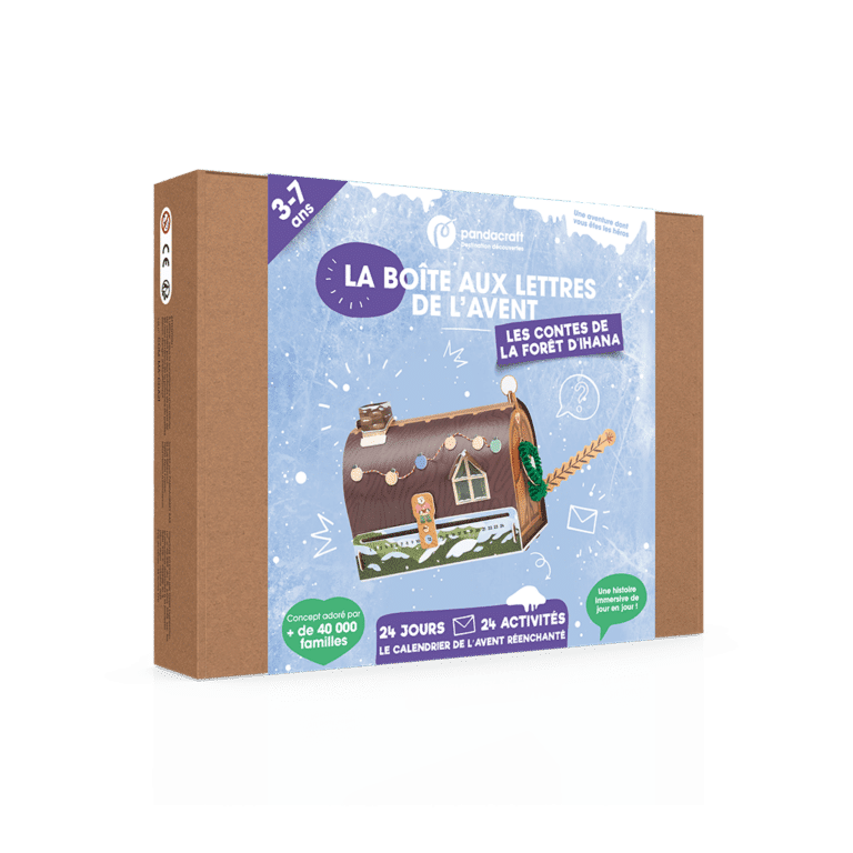 calendrier avent pandacraft fond blanc