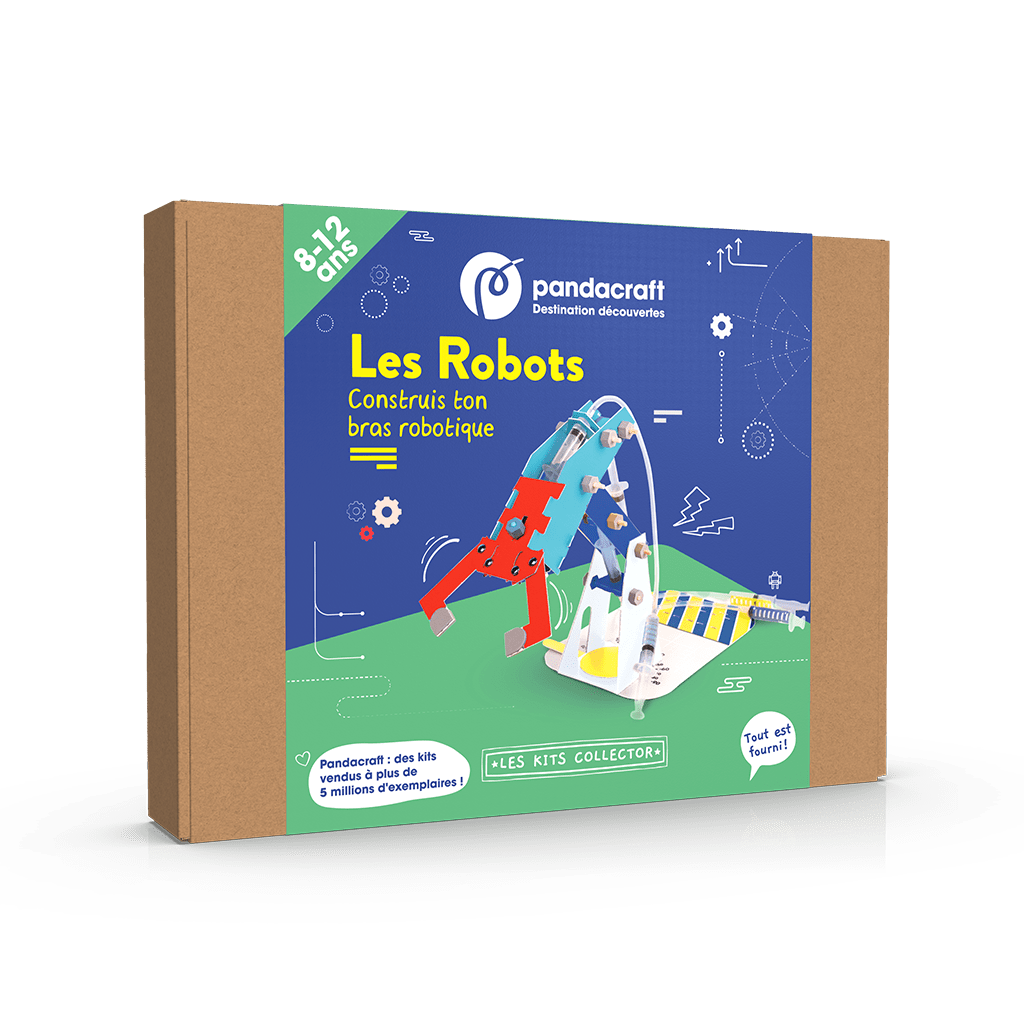 Kit Educatif - Les Robots - 8-12 ans - Pandacraft