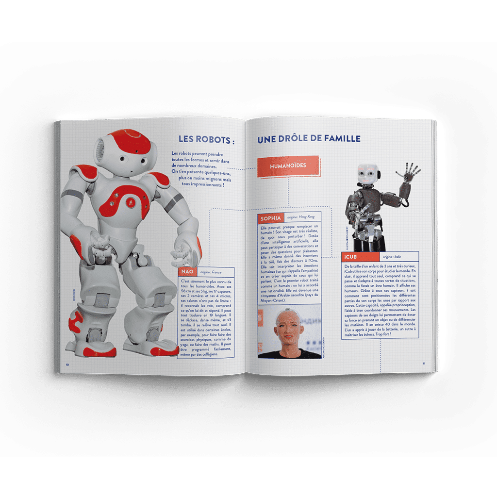 kit collector éducatif pandacraft les robots