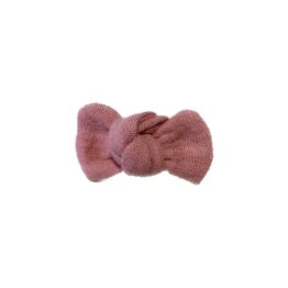 barrette marsala mini noué tête de lylotte