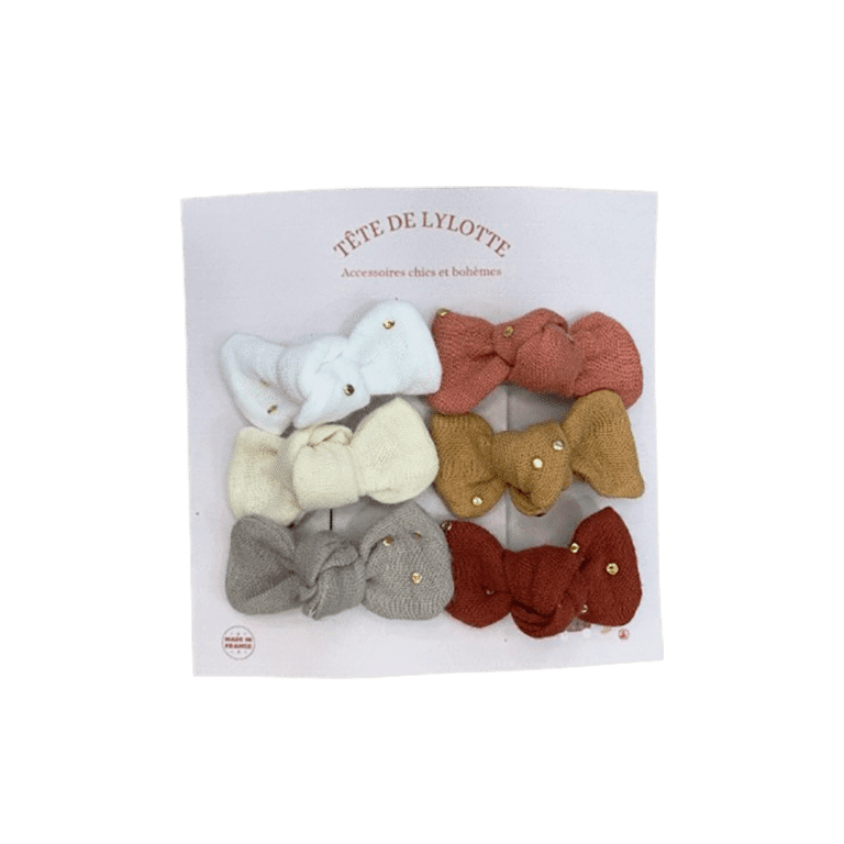 coffret barrettes noeud tête de lylotte