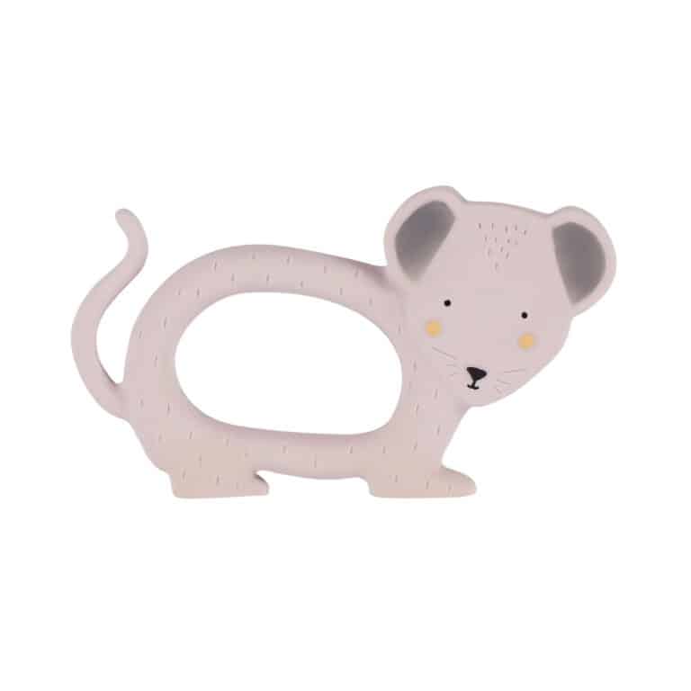 anneau dentition souris de face fond blanc