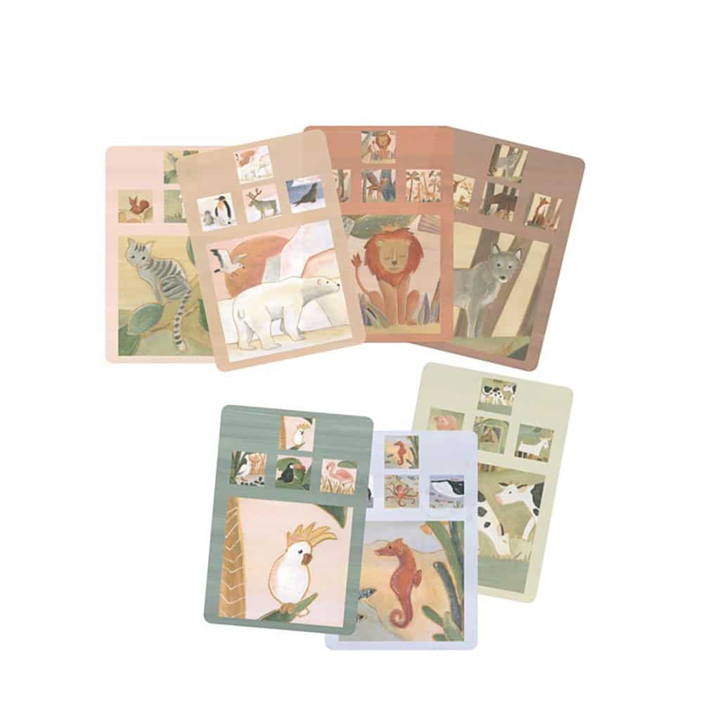 jeu de 7 familles animaux egmont toys