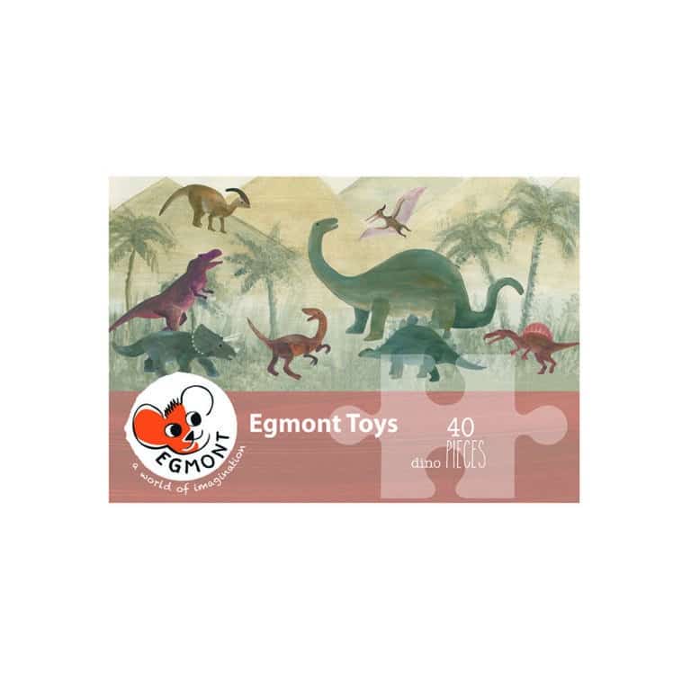 puzzle géant 40 pièces dinosaures