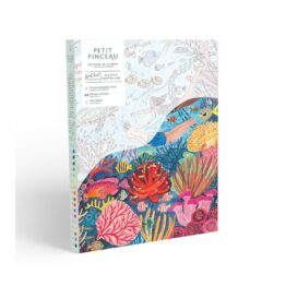 peinture au numéro coral reef la petite epicerie