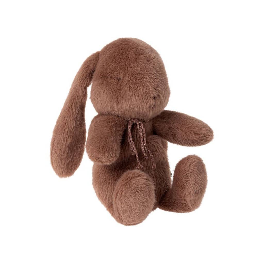 doudou lapin plush nougat fond blanc maileg