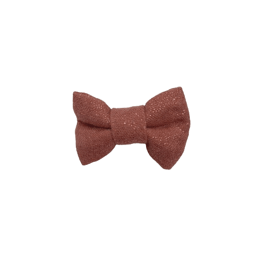 Barrette noeud classique irisé