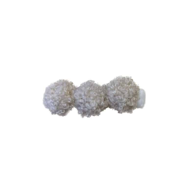 trio de barrettes sherpa tête de lylotte