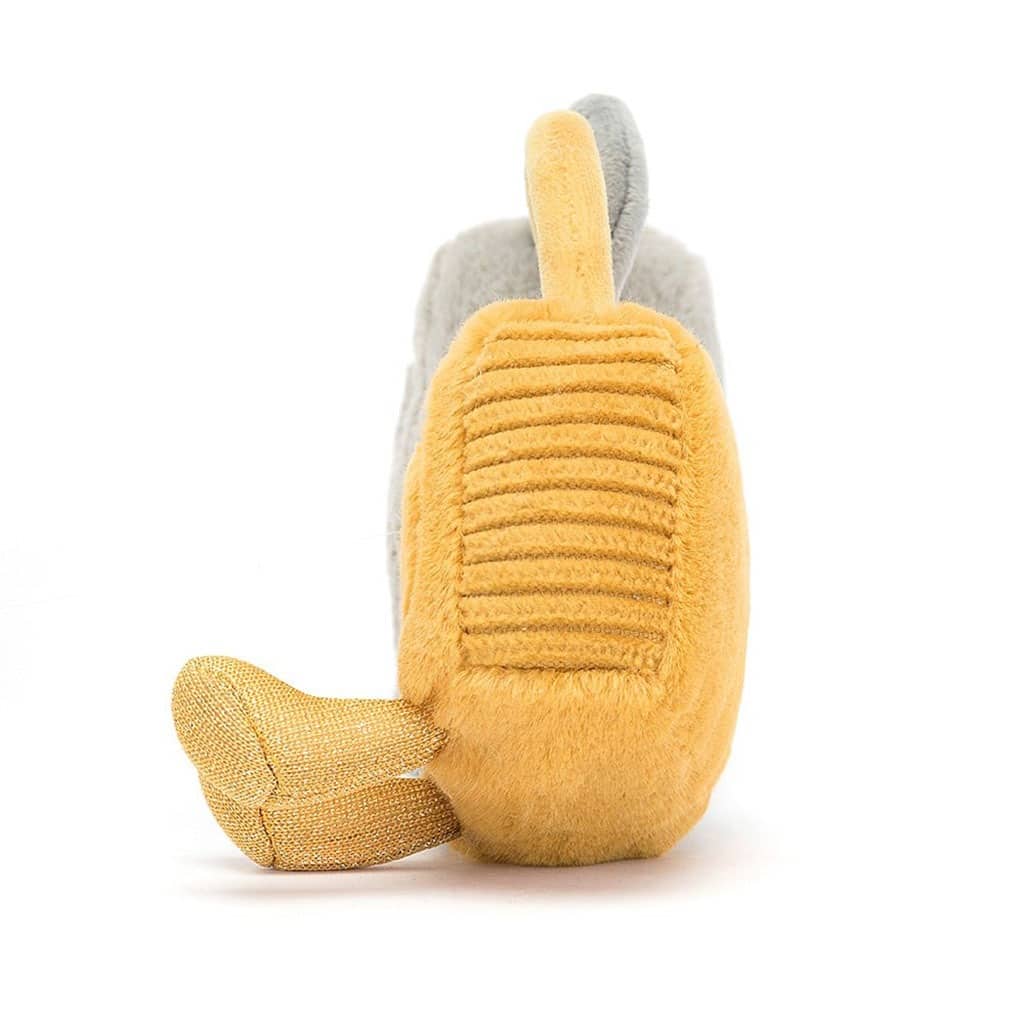 peluche duo cadenas fond blanc vue de profil