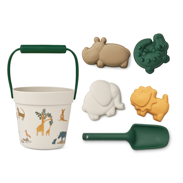 set de plage animaux tous ensemble