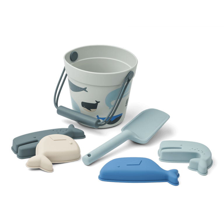 ensemble de plage baleines liewood