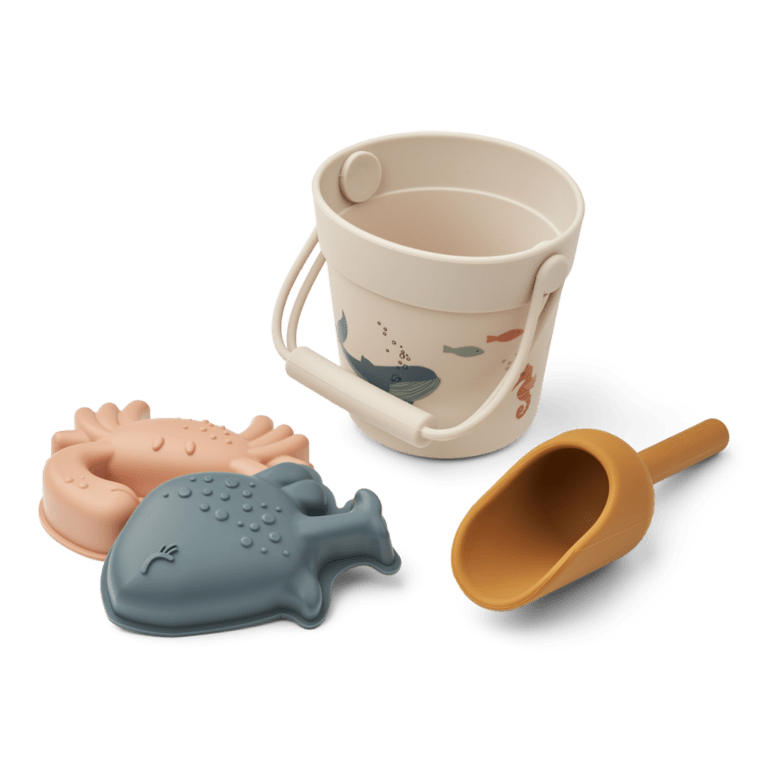 mini set de plage animaux marins liewood